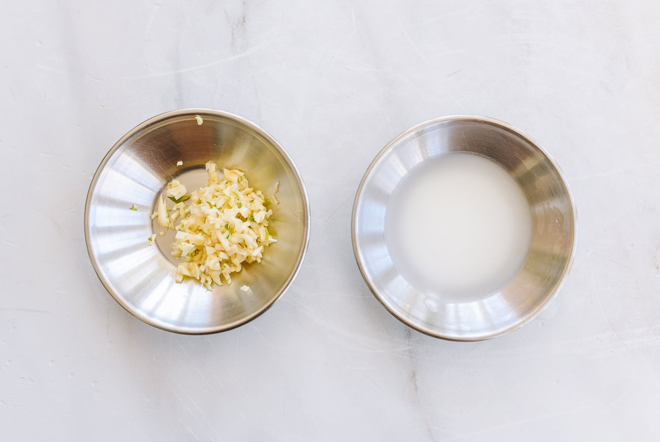 garlic and cornstarch slurry