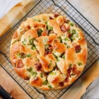 Bacon Scallion Milk Bread