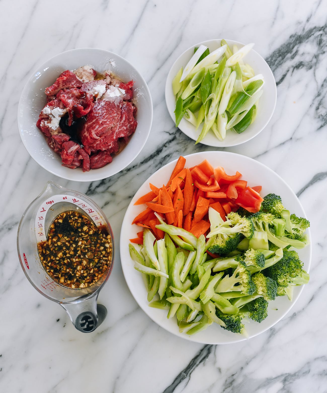 beef with garlic sauce ingredients
