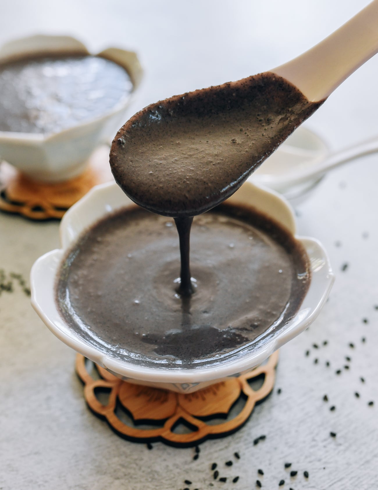 Chinese Sweet Black Sesame Soup