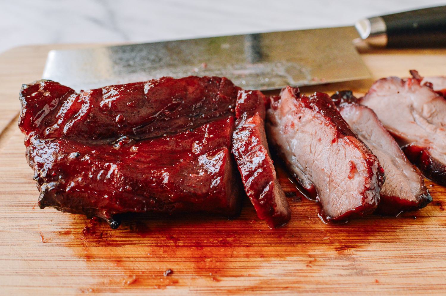 Sliced Char Siu, thewoksoflife.com