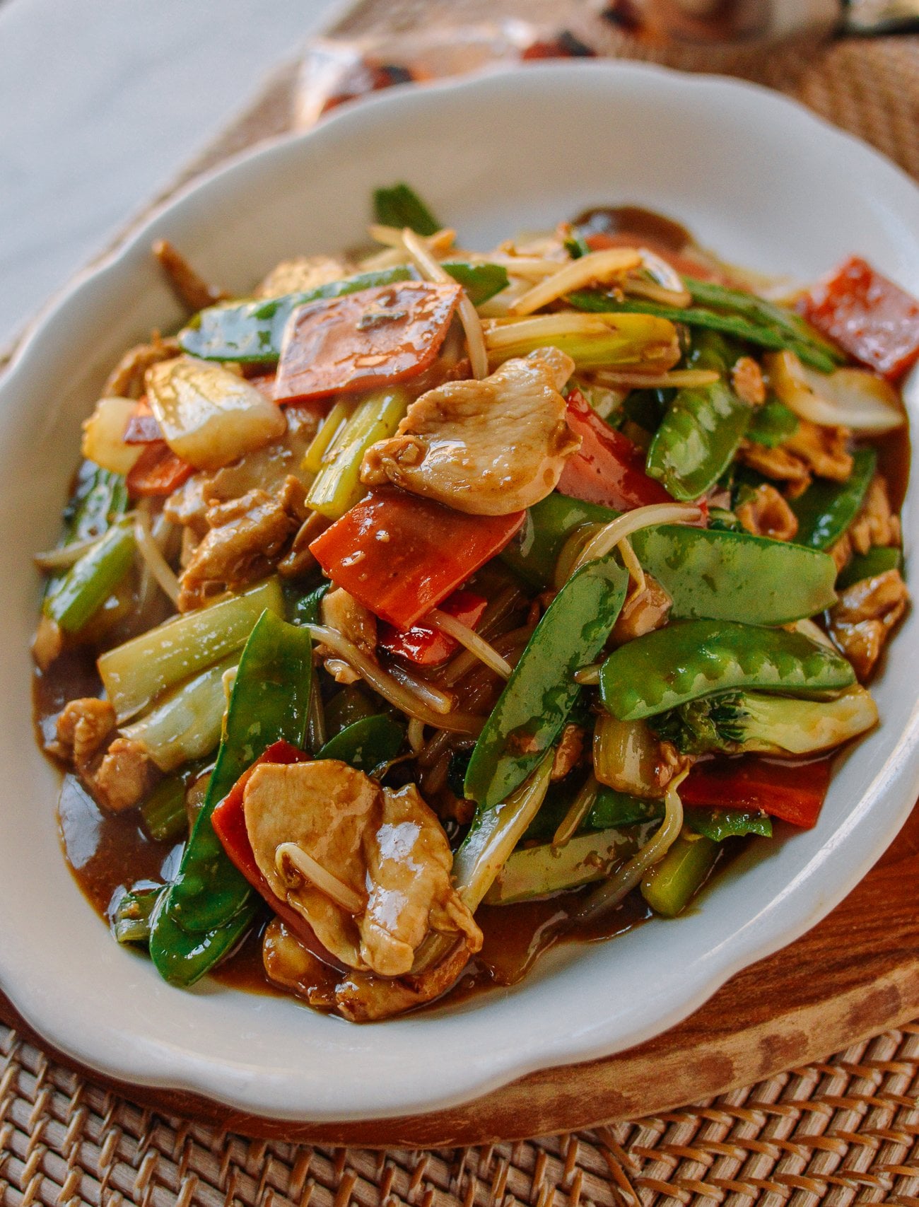 Plate of Chop Suey