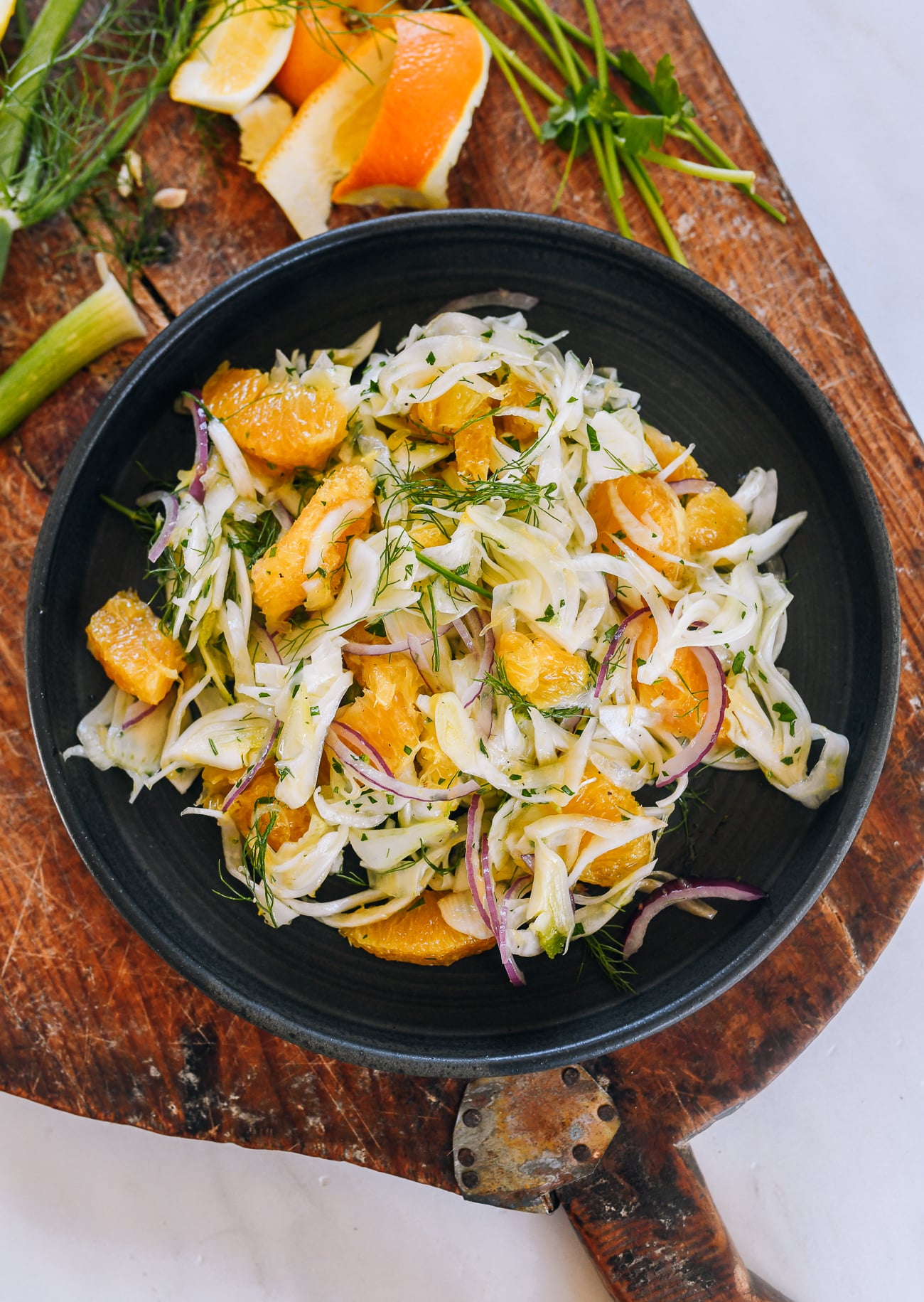 Fennel and orange salad recipe