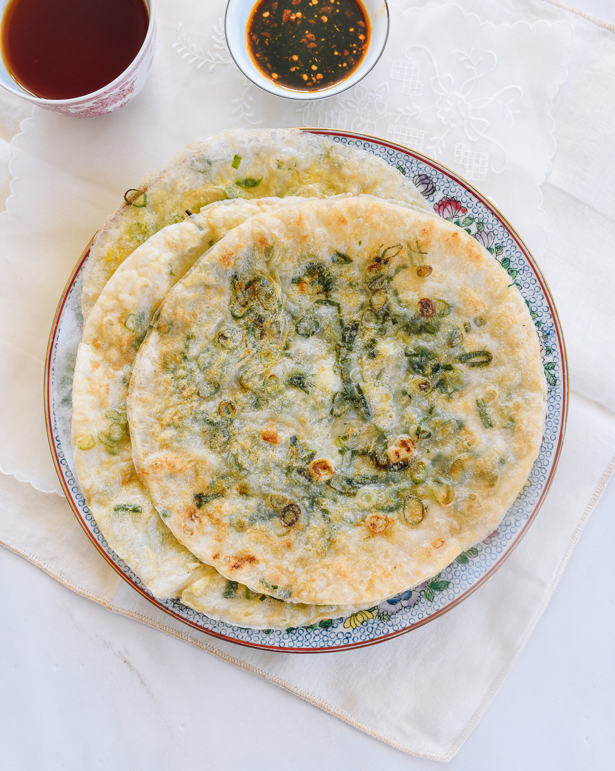 gluten-free scallion pancakes