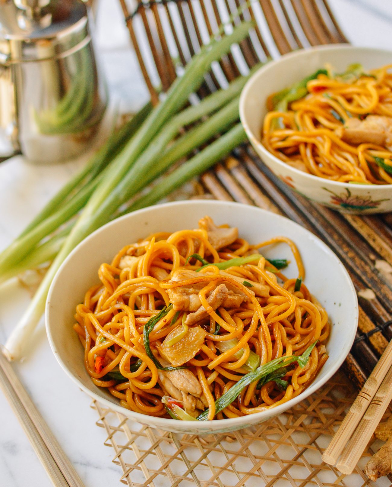 Ginger Scallion Hokkien Noodles