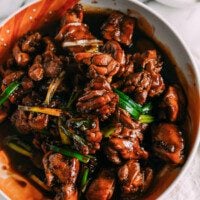 Chinese Red Braised Chicken Thighs