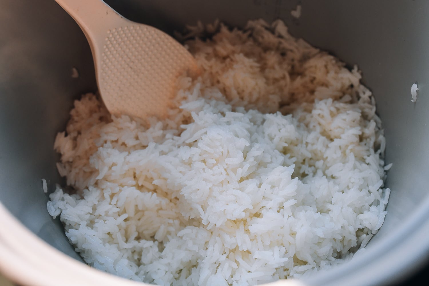 cooked jasmine rice