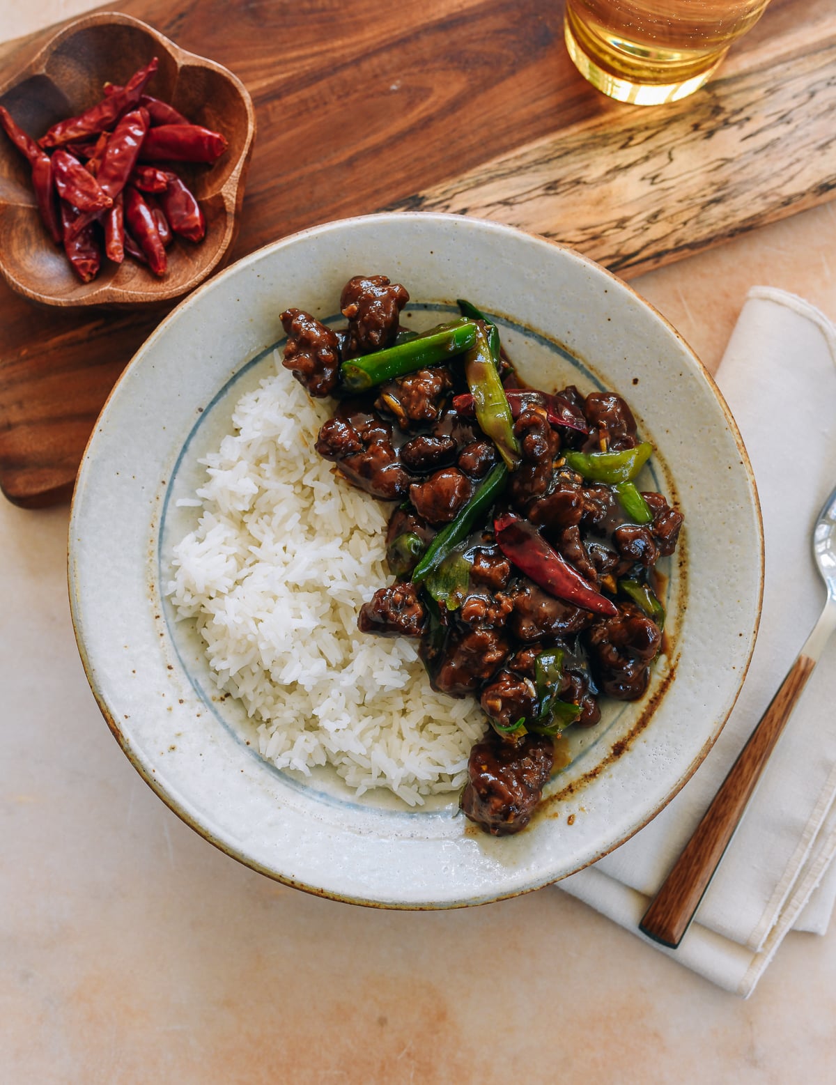 mongolian ground beef recipe by thewoksoflife.com