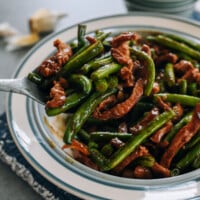 Pork with Green Beans Stir-fry