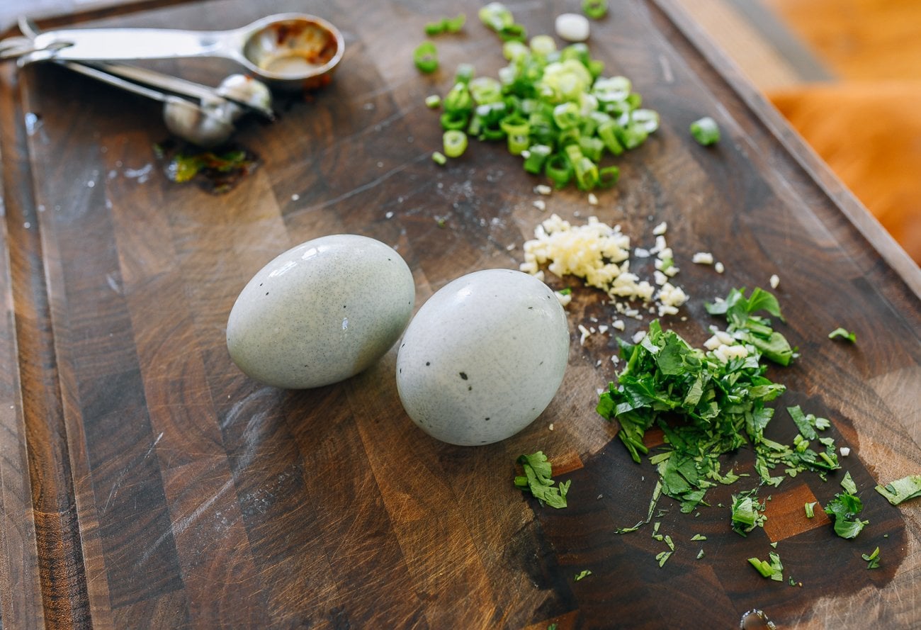century eggs in shell