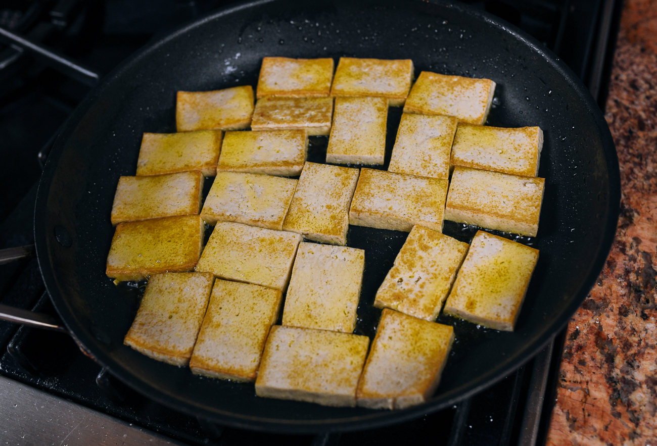 pan-fried tofu