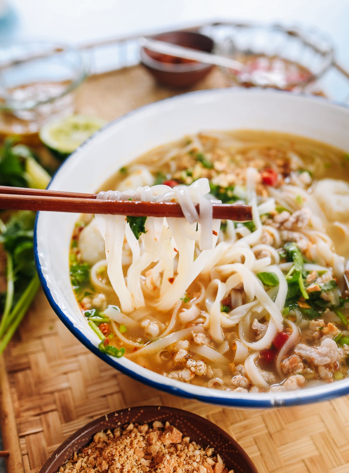 Tom Yum noodle soup