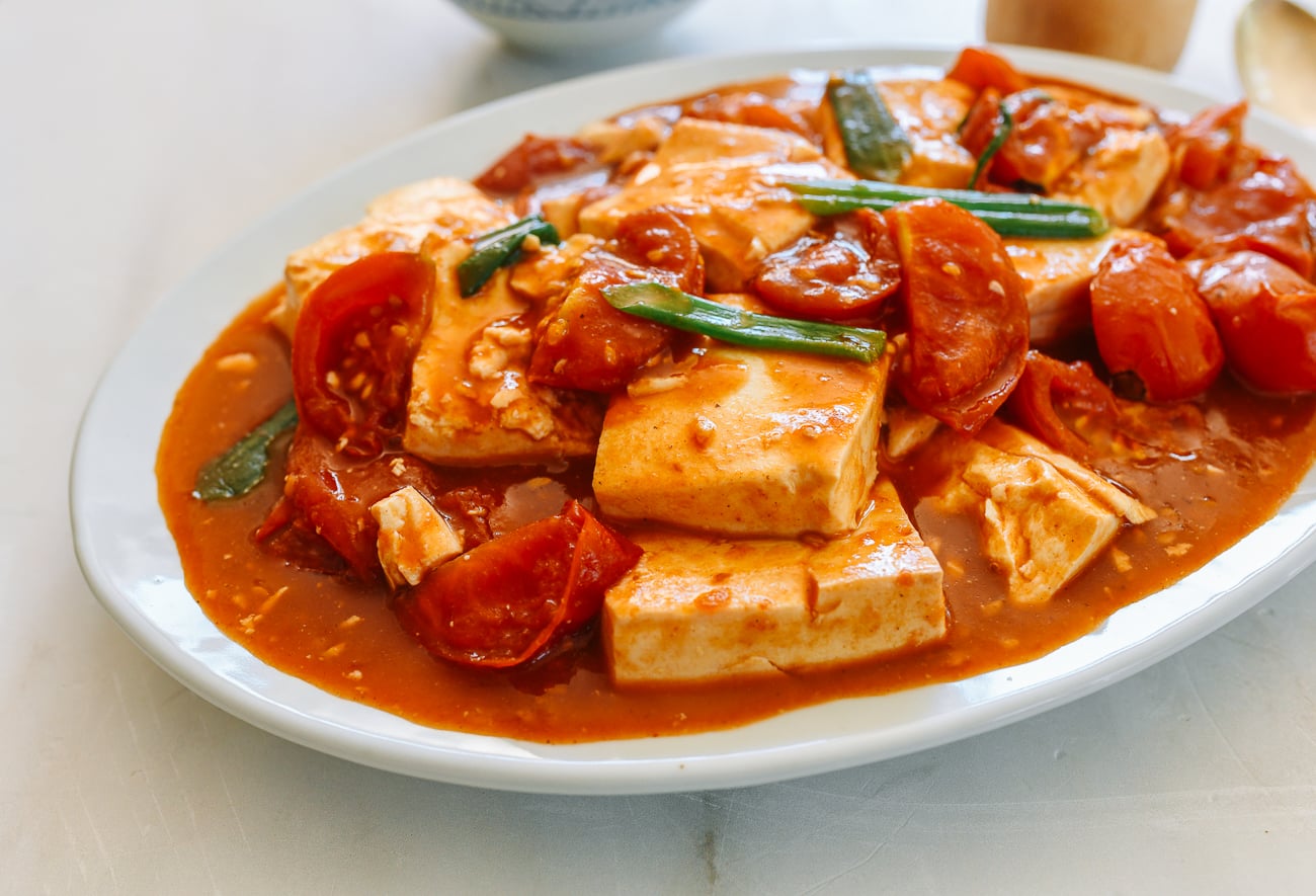 Tomato Tofu Stir-fry